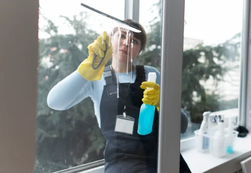 Nettoyage de vitres intérieures et extérieures à Goudourville